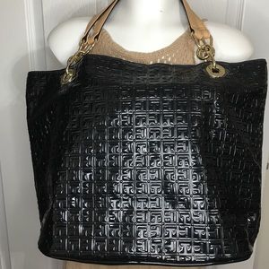 Large Black TOMMY HILFIGER Tote